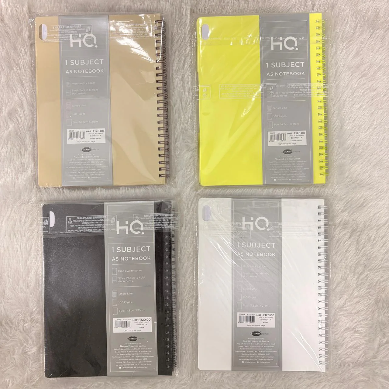 AM7198 HQ 1-Subject A5 Spiral Diary (Mix-Colour, 160 Pages) - Image 7