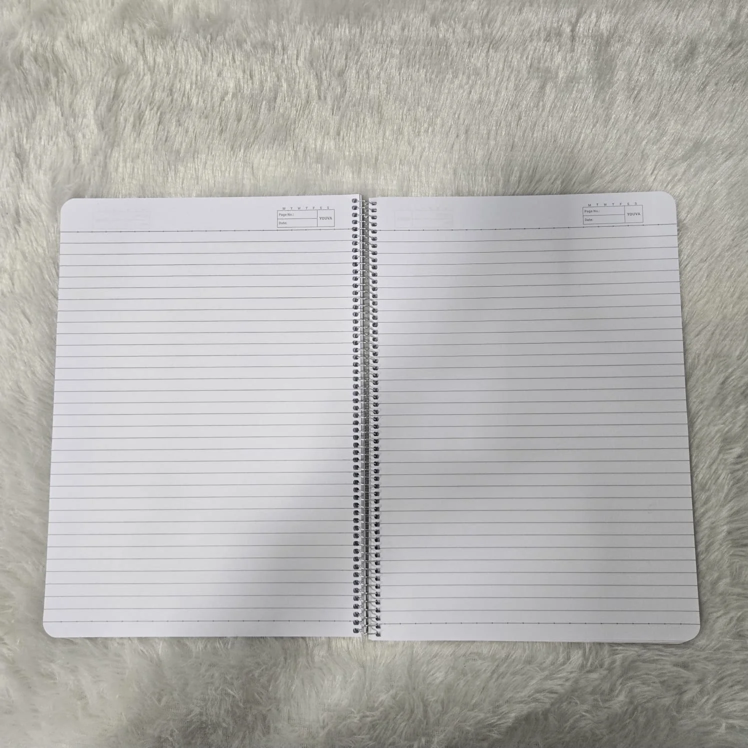 AM7199 Youva Navneet Spiral Long Book (A4 Size, Single Line, 172 Pages) - Image 2