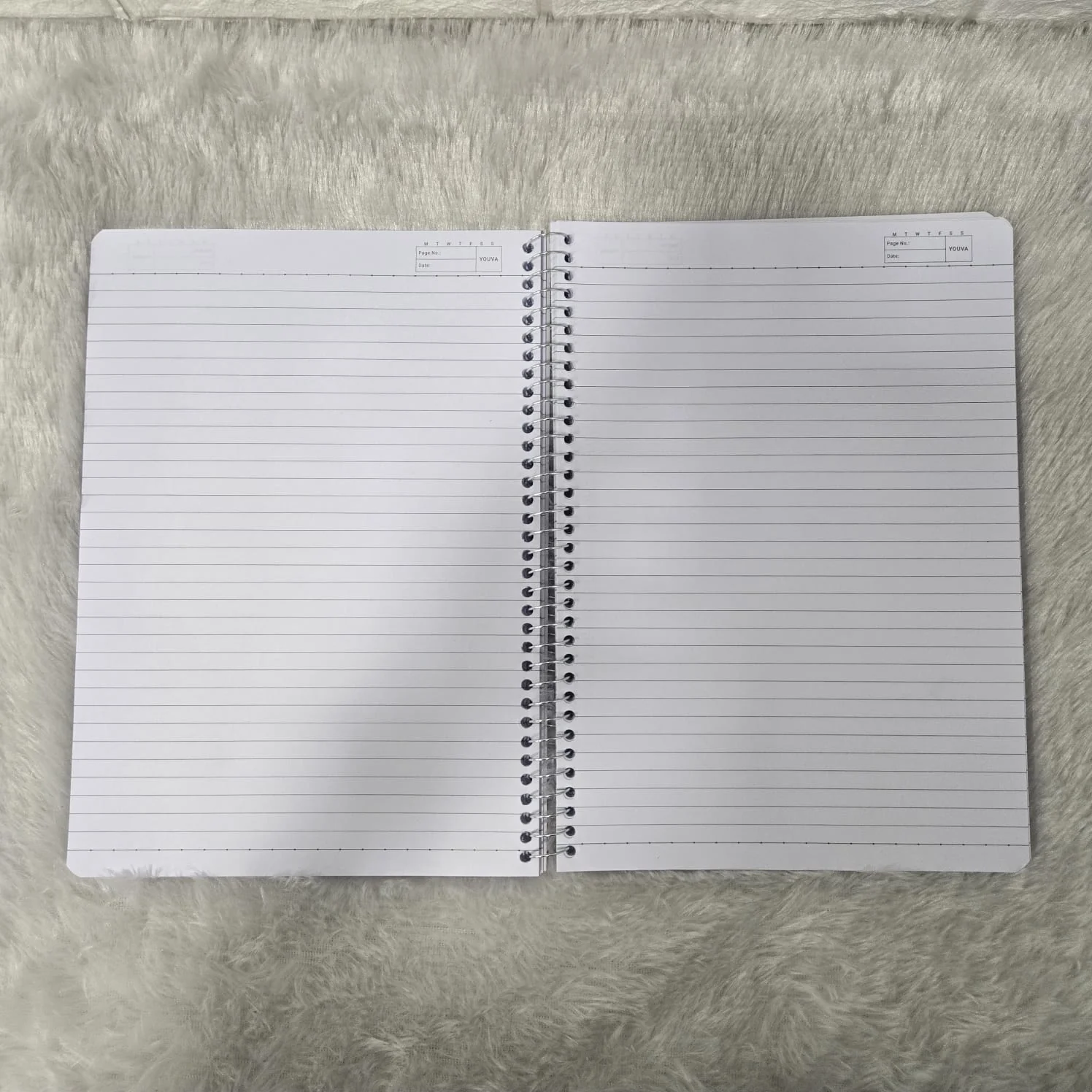 AM7200 Youva Spiral Long Notebook - A4, Single Line (300 Pages) - Image 2
