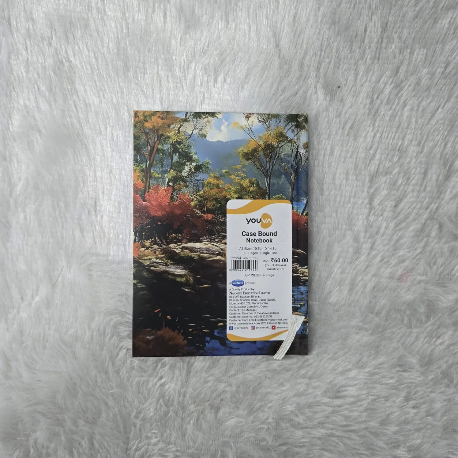 AM7205 Youva Case Bound A6 Pocket diary - 160 Pages - Image 3