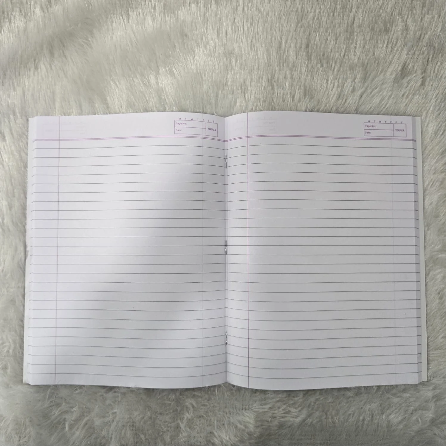 AM7214 Youva Brown Single Line Jumbo Notebook - 172pg (Pack Of 12n) - Image 2