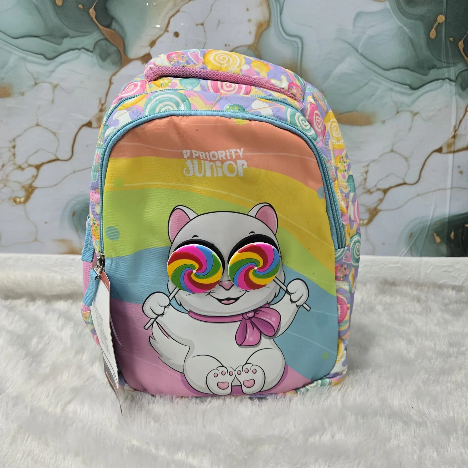 AM7228 Priority Junior Lollipop Cat Kids' Backpack - Image 2