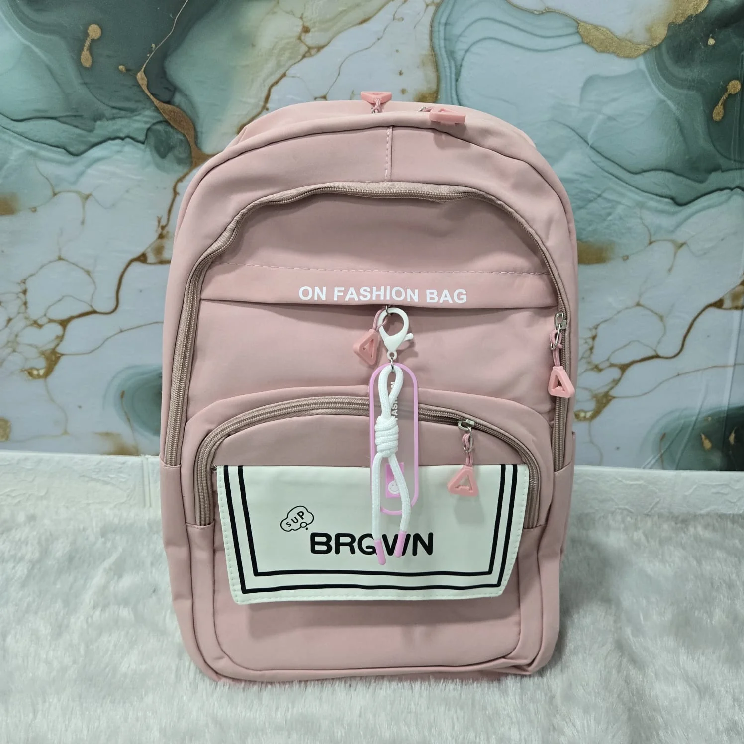 AM7245 Korean schoolbag Multi-Pocket Lightweight Backpack