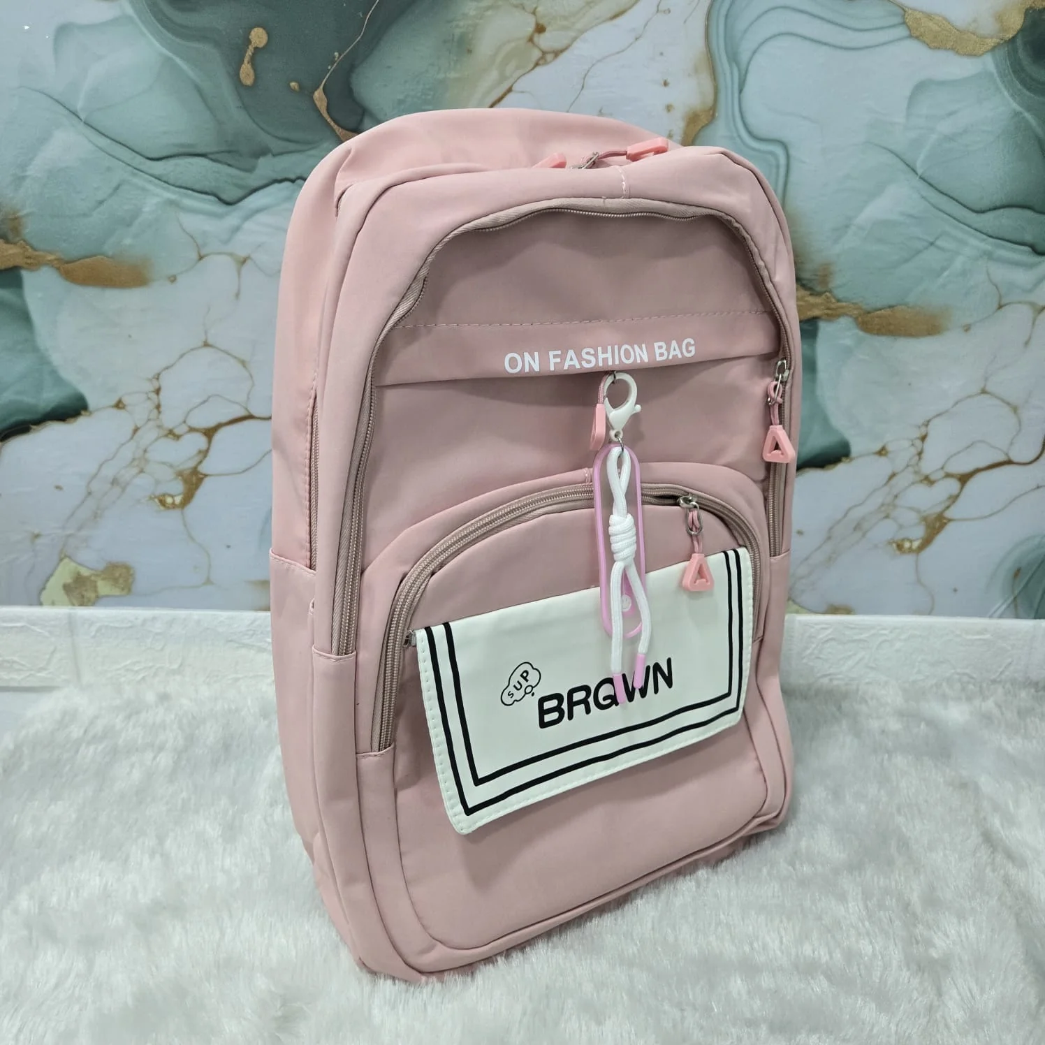 AM7245 Korean schoolbag Multi-Pocket Lightweight Backpack - Image 2