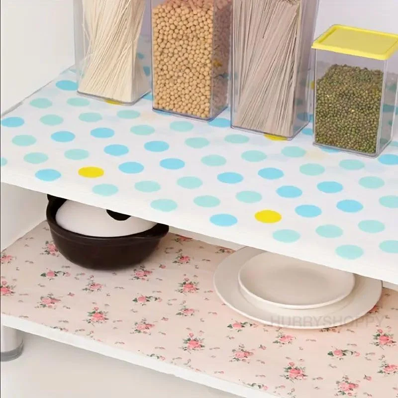 AM7255 Kitchen Cabinet Drawer Mat Mix design 45x300cm - Image 3