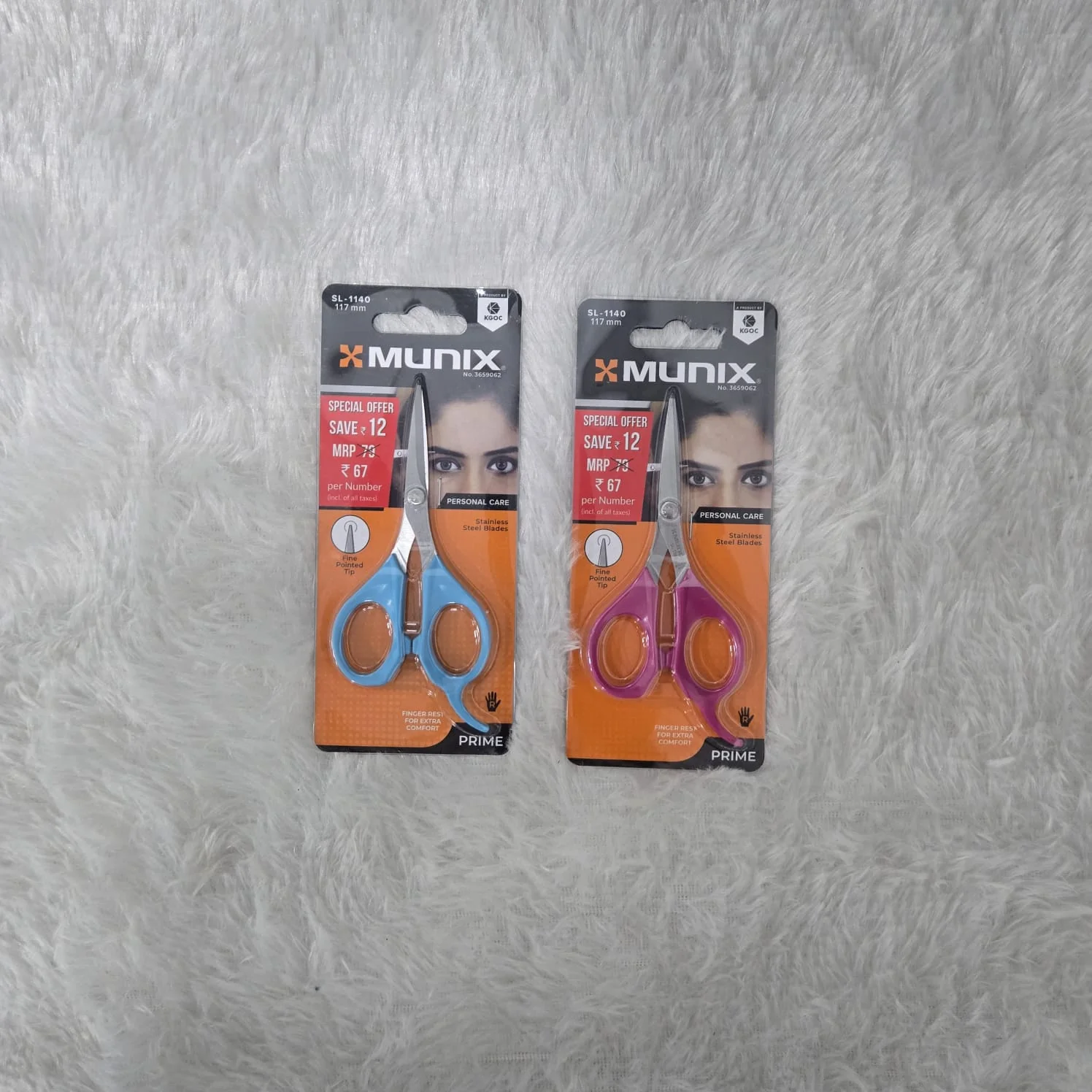 AM7258 Munix SL-1140 Personal Care Facial Scissors (117 mm) - Image 6
