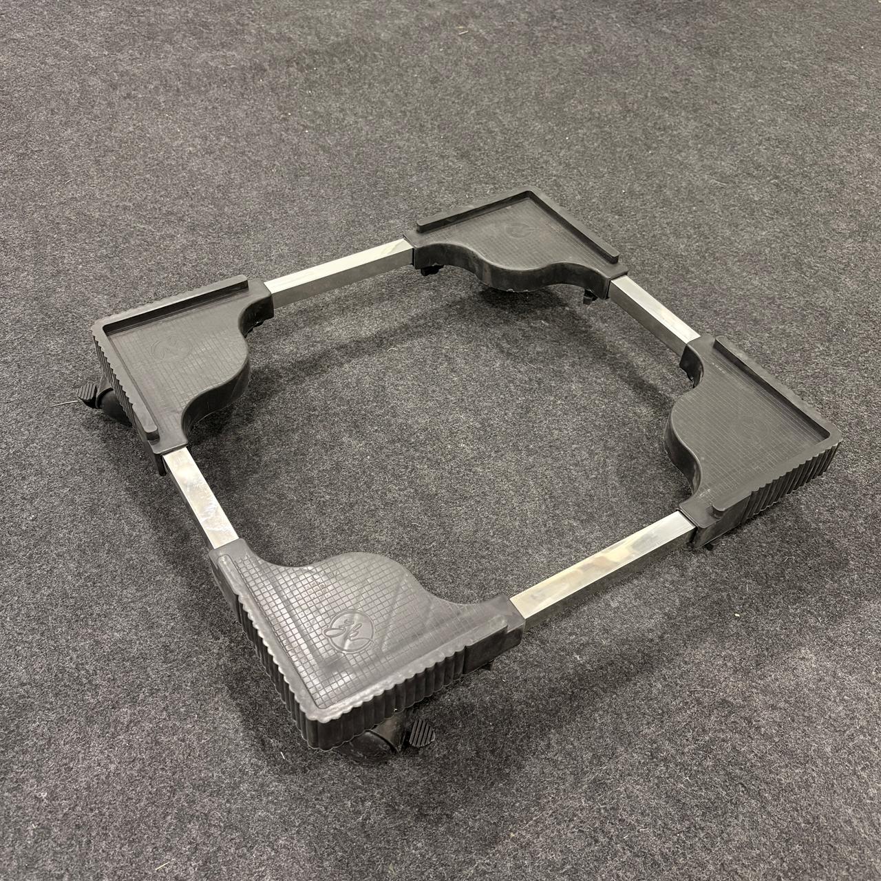 AM7266 Heavy-Duty Adjustable Washing Machine & Refrigerator Stand with Rotatable Wheels - Image 7
