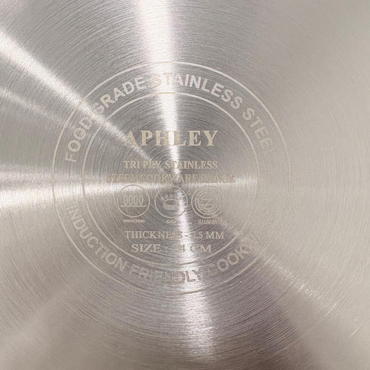 AM7301 Tri-Ply Stainless Steel Frypan (24 cm) – Induction & Gas Friendly - Image 3