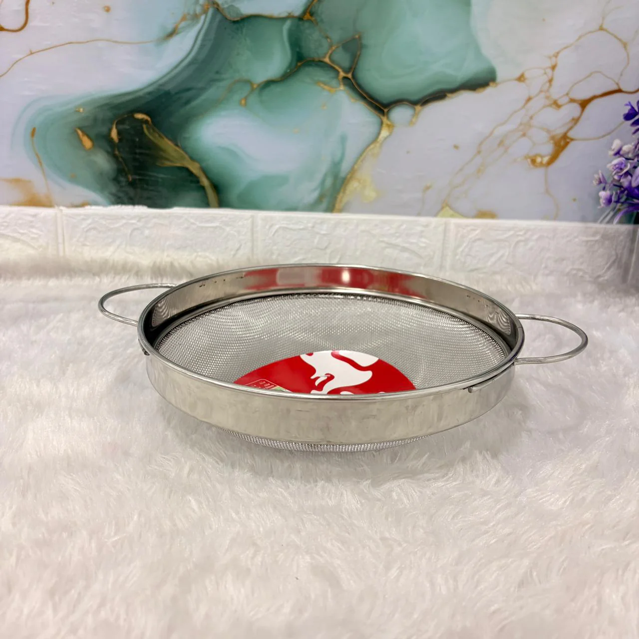 AM7334 Elephant Stainless Steel Multi-Purpose Mesh Sieve/Strainer (23 cm) - Image 2