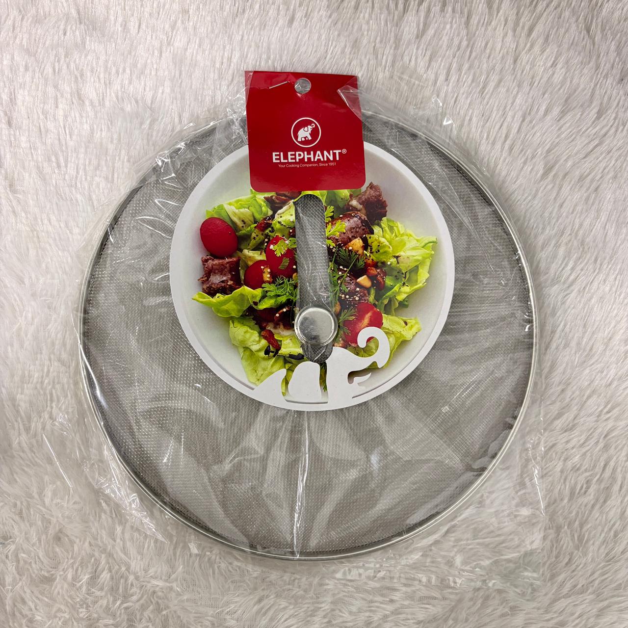 AM7339 Elephant Stainless Steel Net Cover / Jali for Food (28 cm, Size 11) - Image 4