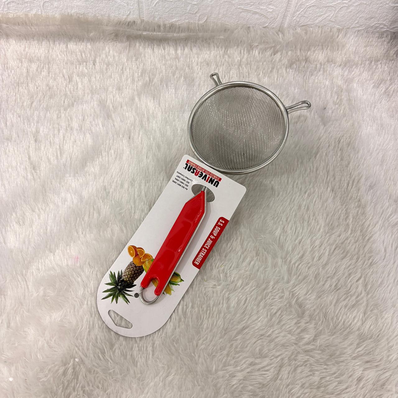 AM7347 Universal Stainless Steel Soup & Juice Strainer (12 cm, Size 4) - Image 3