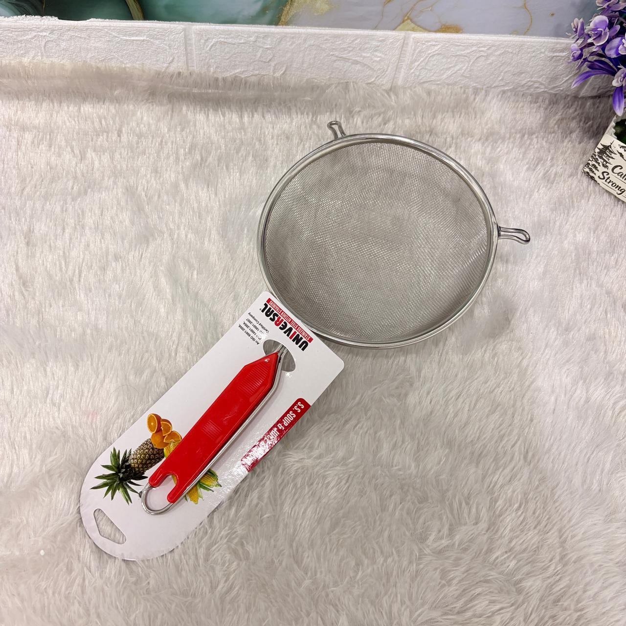 AM7350 Universal Stainless Steel Soup & Juice Strainer (18 cm, Size 7) - Image 3