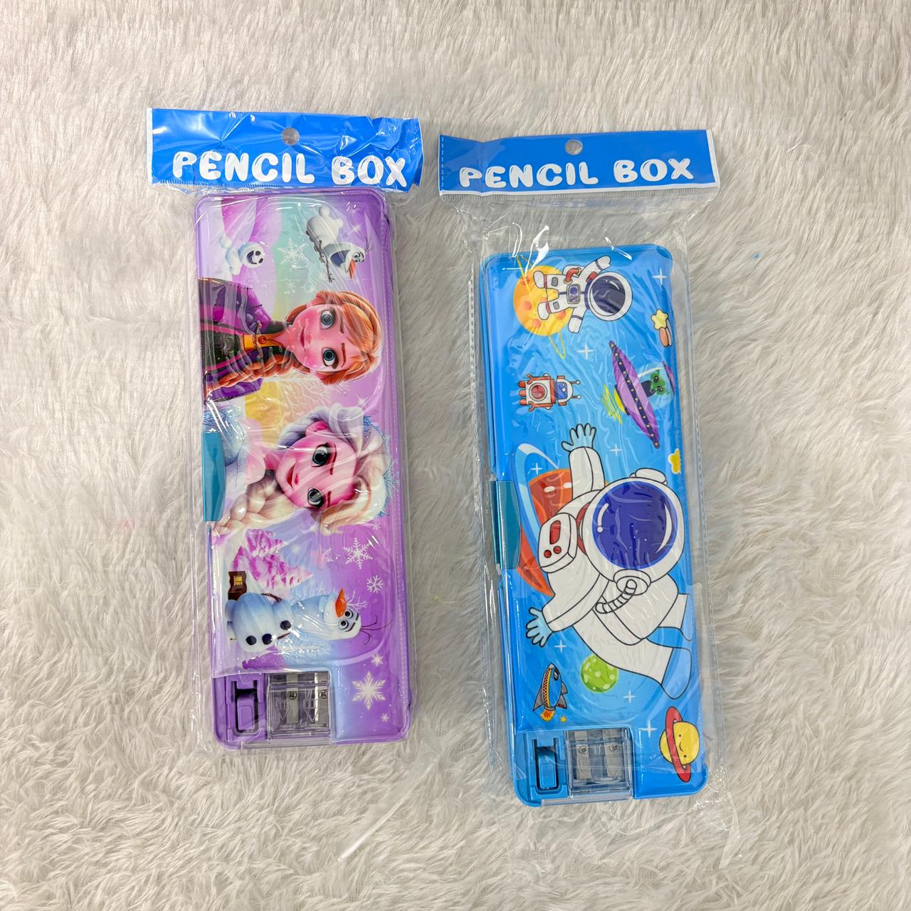 AM7383 Multifunctional Dual-Sided Magnetic Pencil Box with Integrated Sharpener for Kids - Image 6