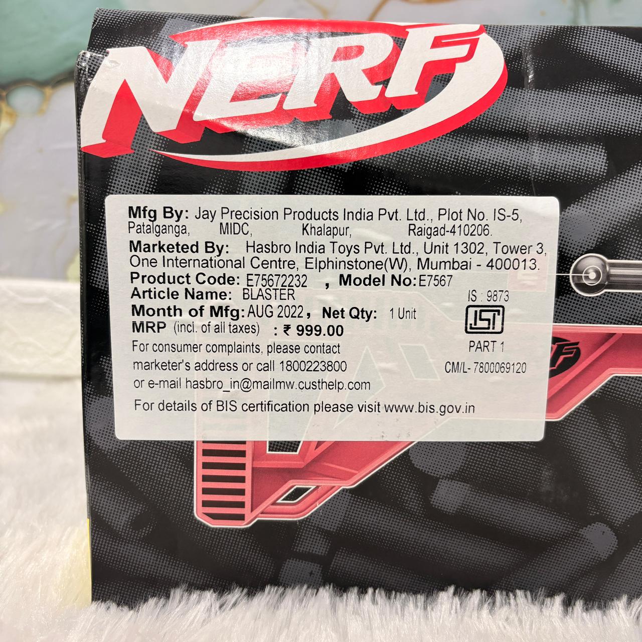 AM7421 Strike Wolf LR-1 Blaster with Targeting Scope and 12 Elite Darts - Image 7