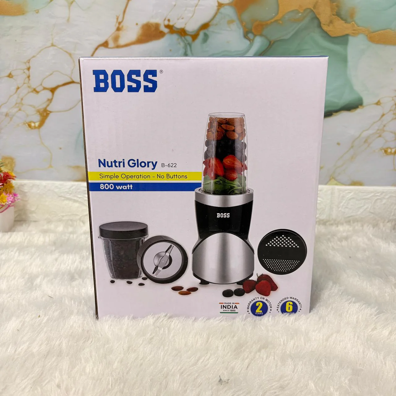 AM7430 BOSS Nutri Glory B-622 Mixer Grinder (800W) - Image 4