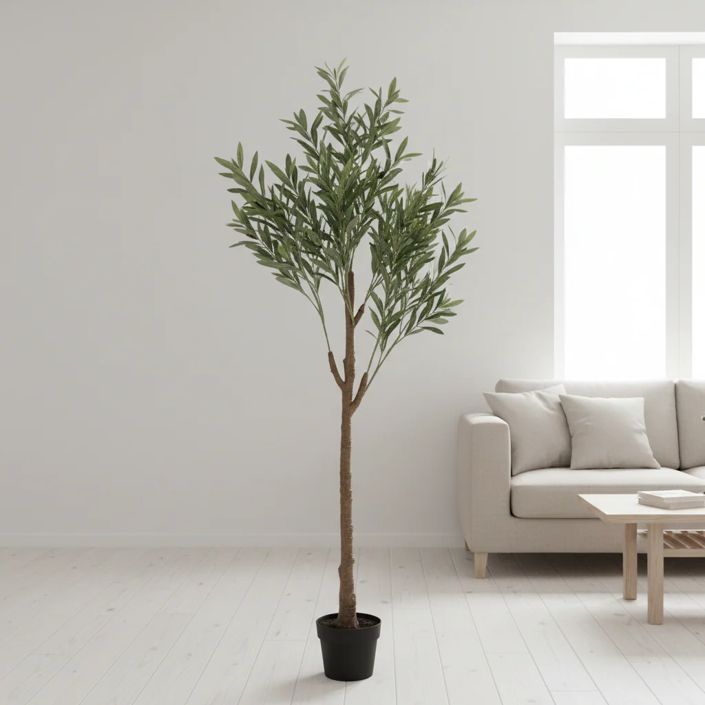 AM7468 Artificial Potted Olive Tree with Lifelike Fruits - Image 2