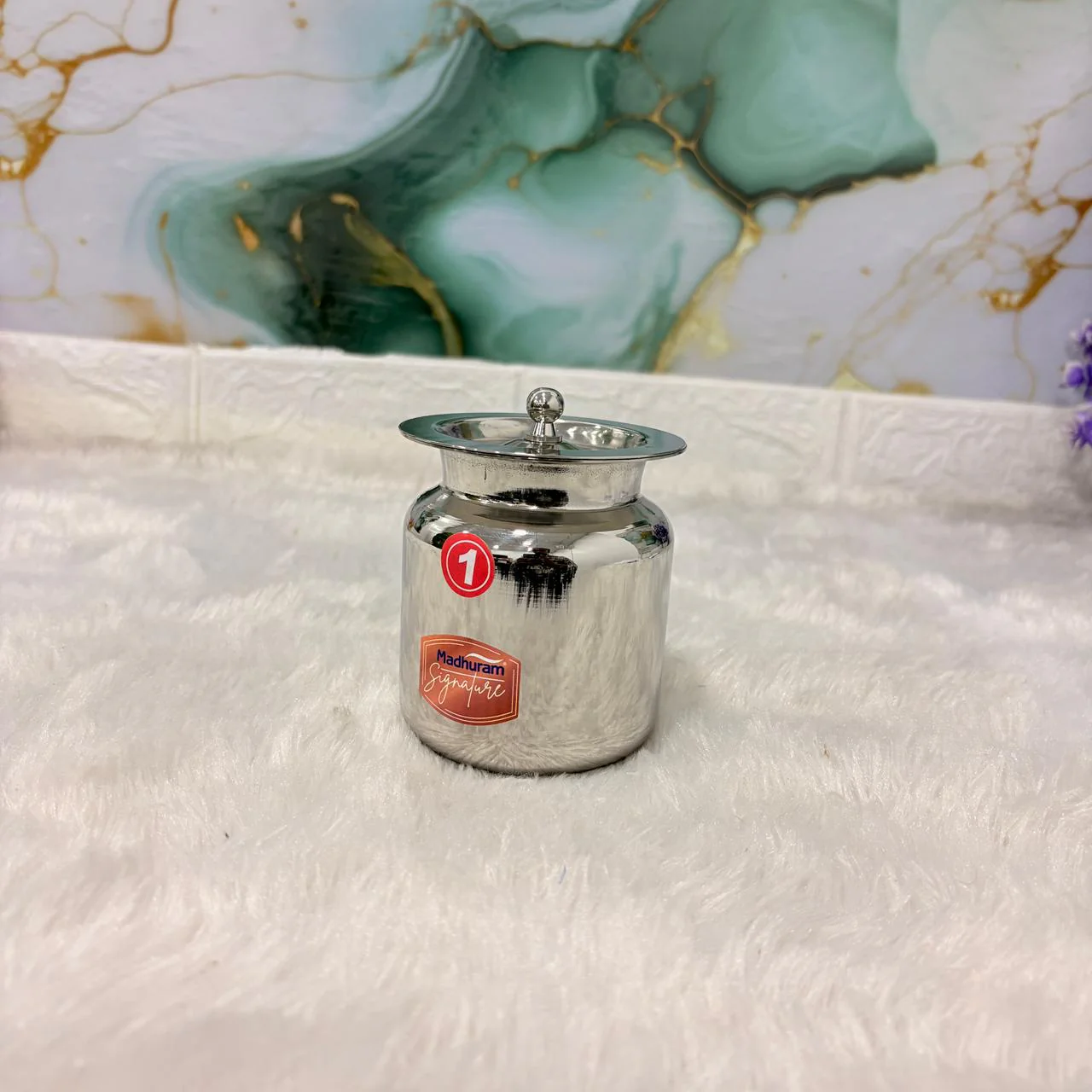 AM7486 Madhuram Signature Classic Stainless Steel Oil Pot (No.1) - Image 3