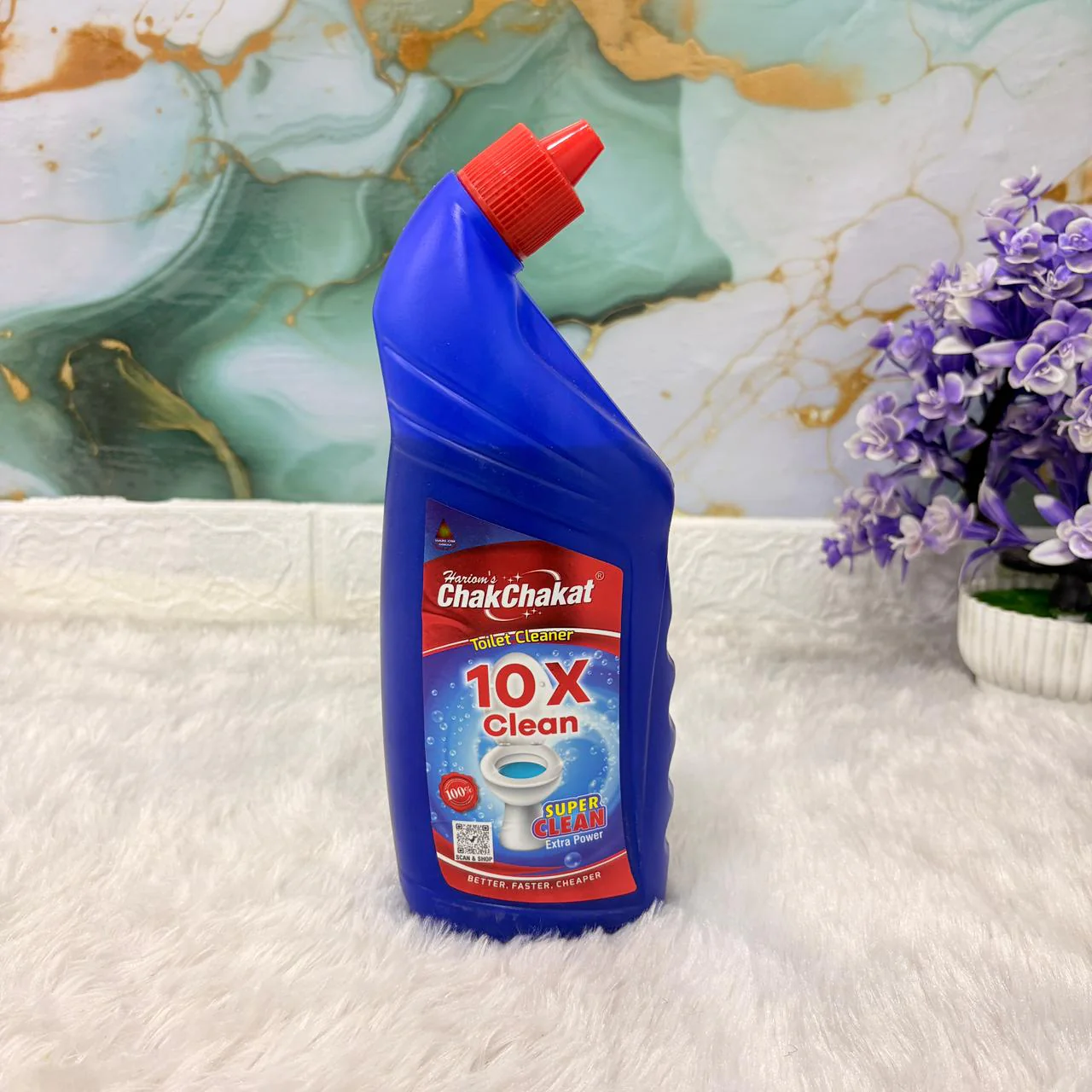 AM7502 Hariom ChakChakat 10X Clean Toilet Cleaner – Super Power Disinfectant Liquid 750G - Image 2