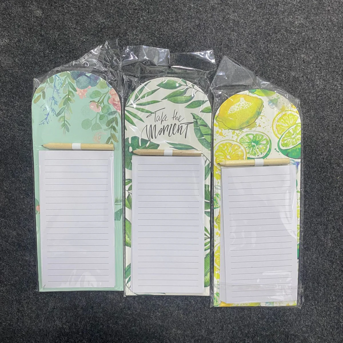 AM7510 Decorative Magnetic Memo Pad with Miniature Pencil Set ( 1 - PCS ) - Image 4