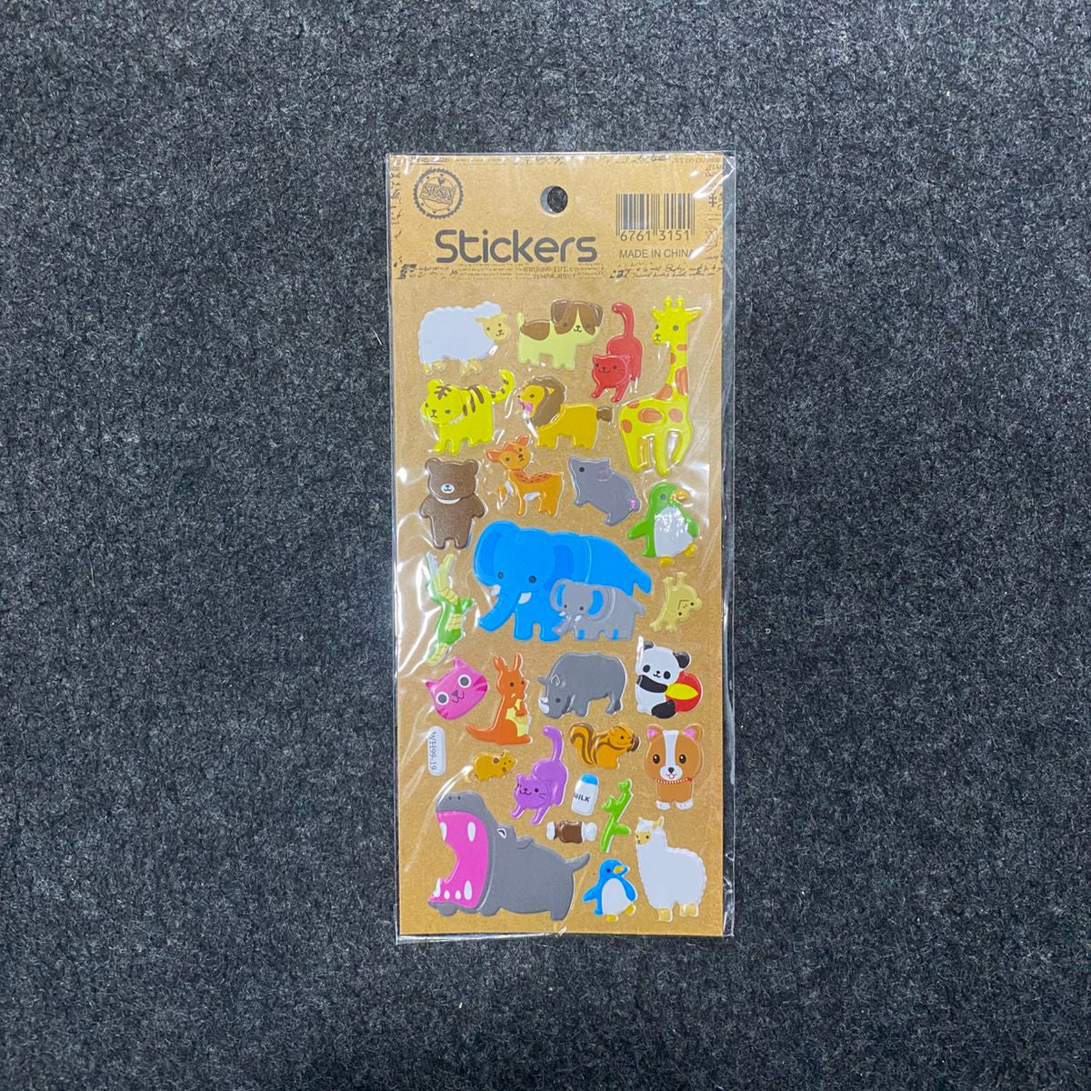 AM7514 3D Puffy Stickers for Kids - Assorted Animal and Sea Life Themes for DIY Crafts and Decoration - Image 3