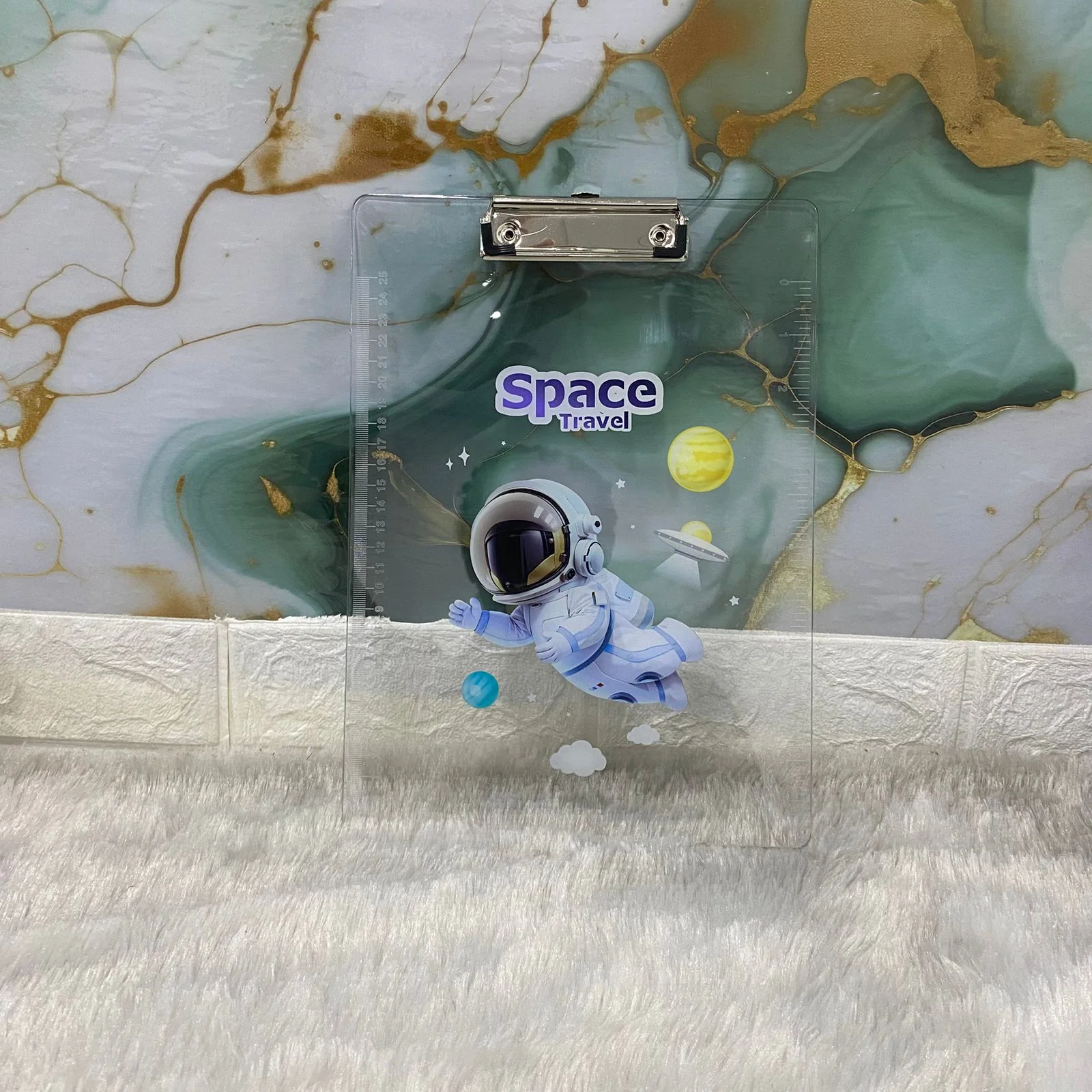 AM7526 Space Travel Transparent Exam Board with Integrated Ruler - Image 4