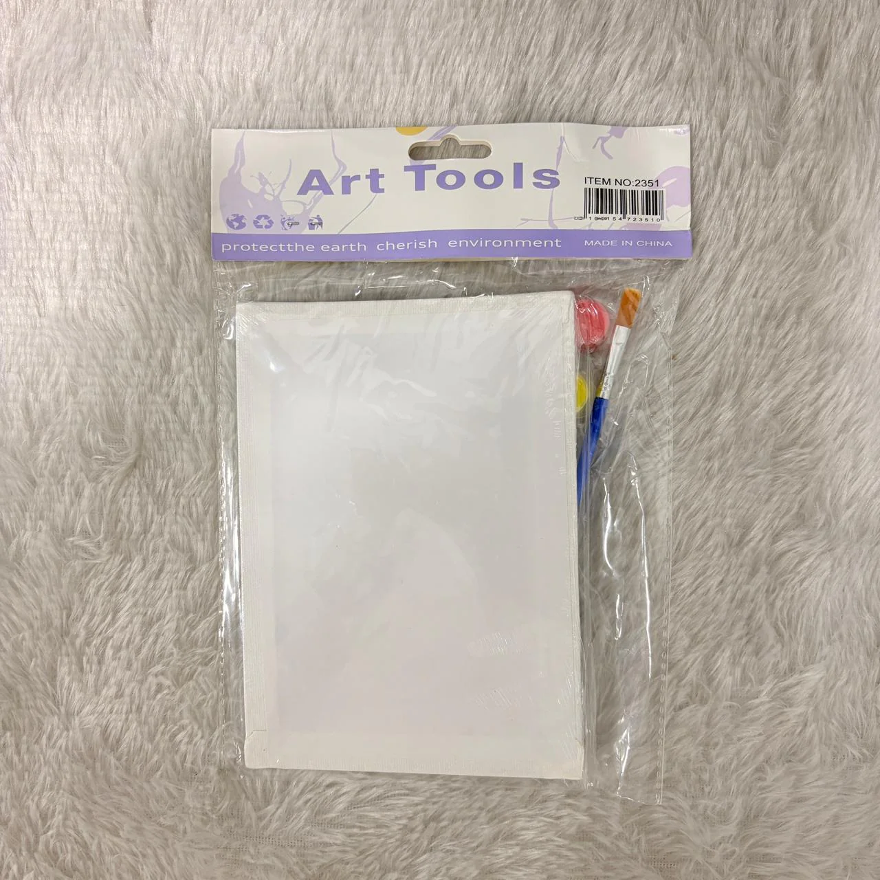 AM7535 Kids' DIY Canvas Painting Kit β Bee & Bear Theme - Image 5