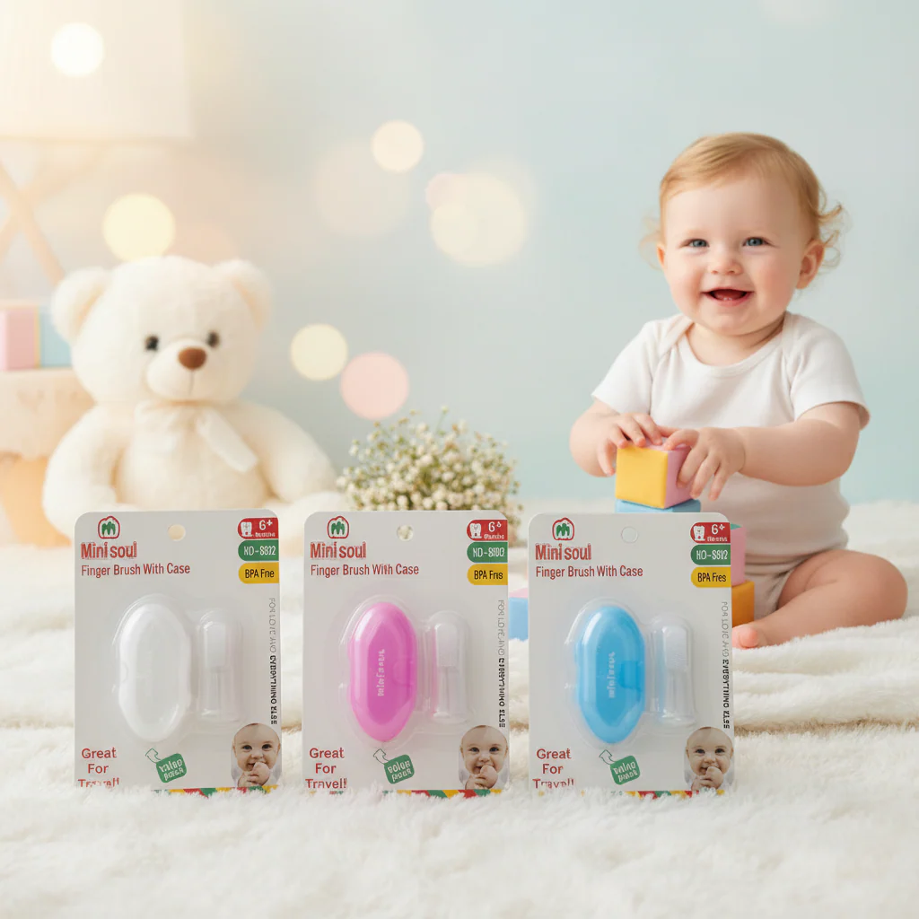 AM7549 Mini Soul Finger Brush With Case HD-8302 (1-Pcs) - Image 2
