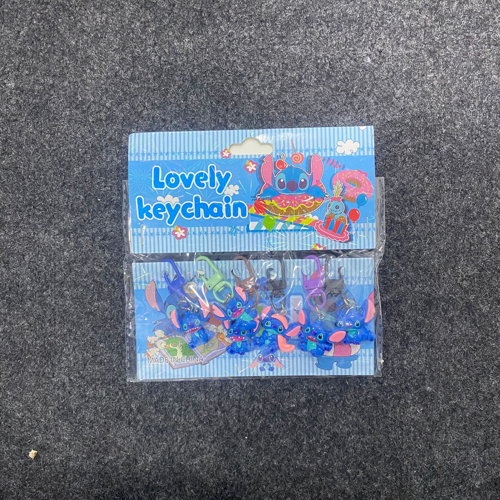 AM7556 Lovely Keychain Set – Pack of 6 Cute Cartoon & Character Keyrings for Bags and Accessories - Image 8