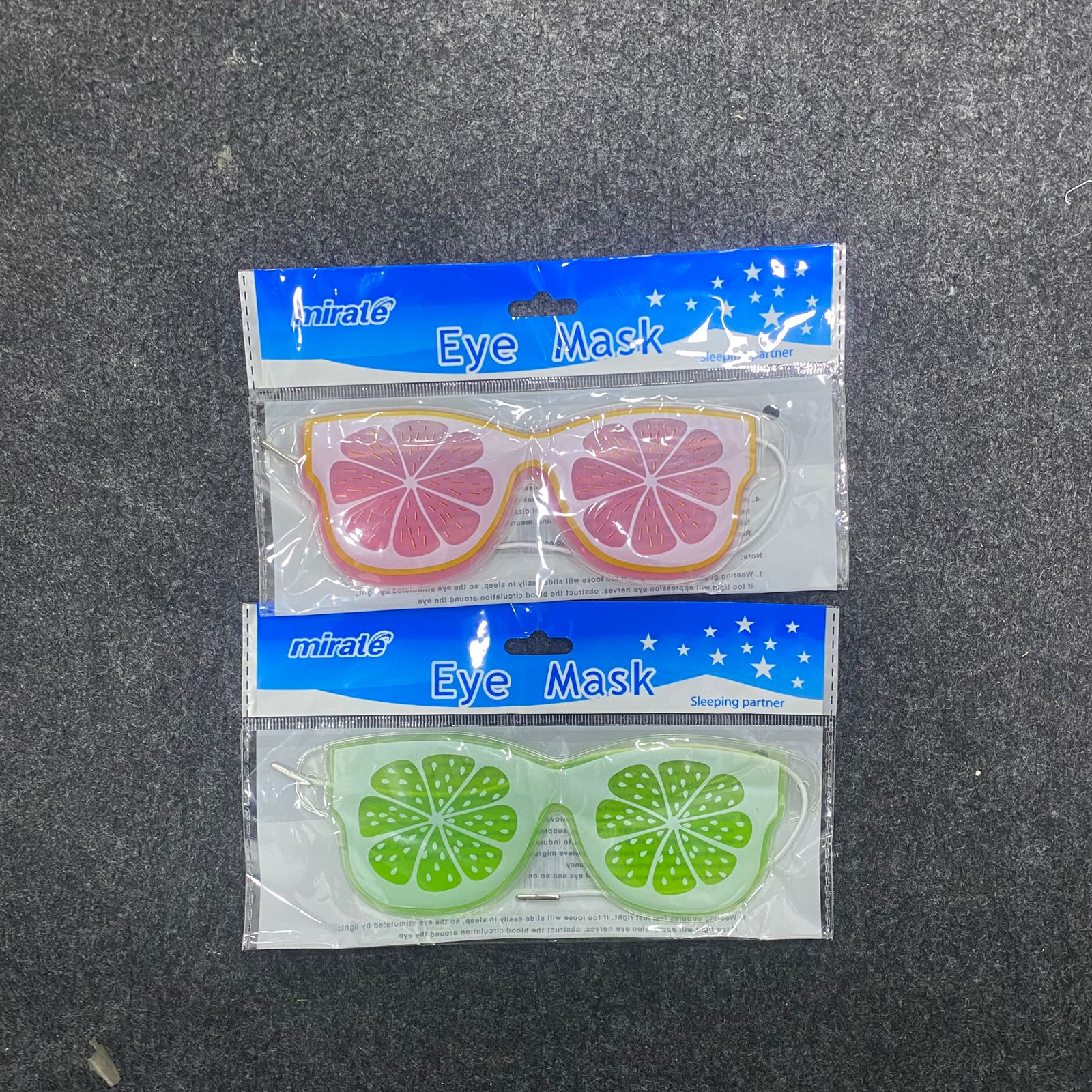 AM7565 Mirale Fruit-Themed Cooling Gel Eye Mask for Sleeping & Relaxation (1-Pcs) - Image 9