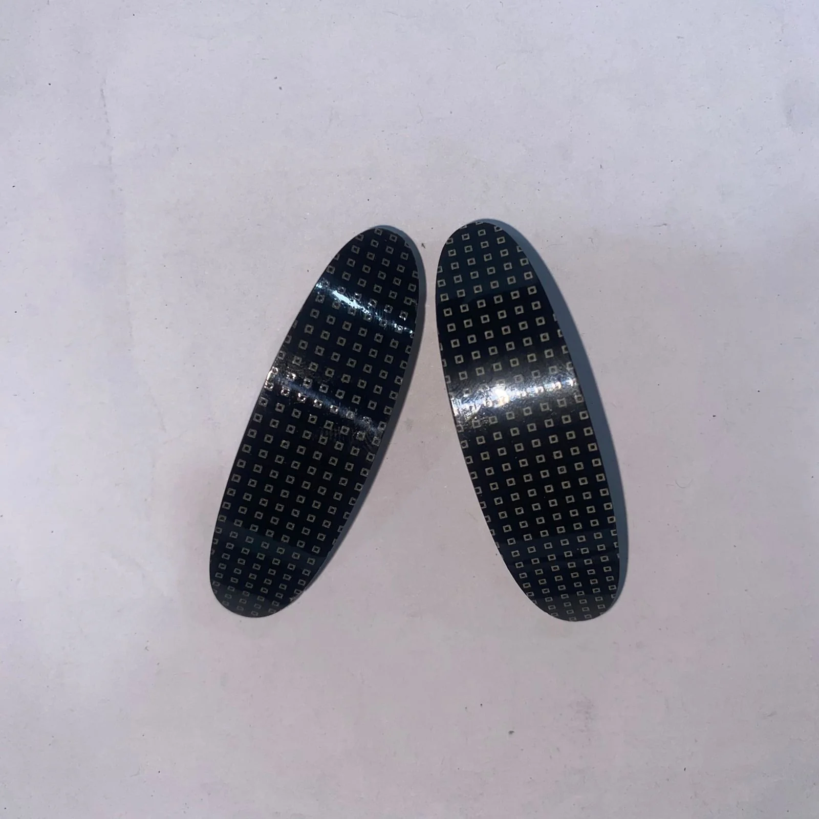 AM7569 Rivine Premium Matte Finish Tic Tac Hair Clips for Women & Girls - 1-Pcs (Black) - Image 8