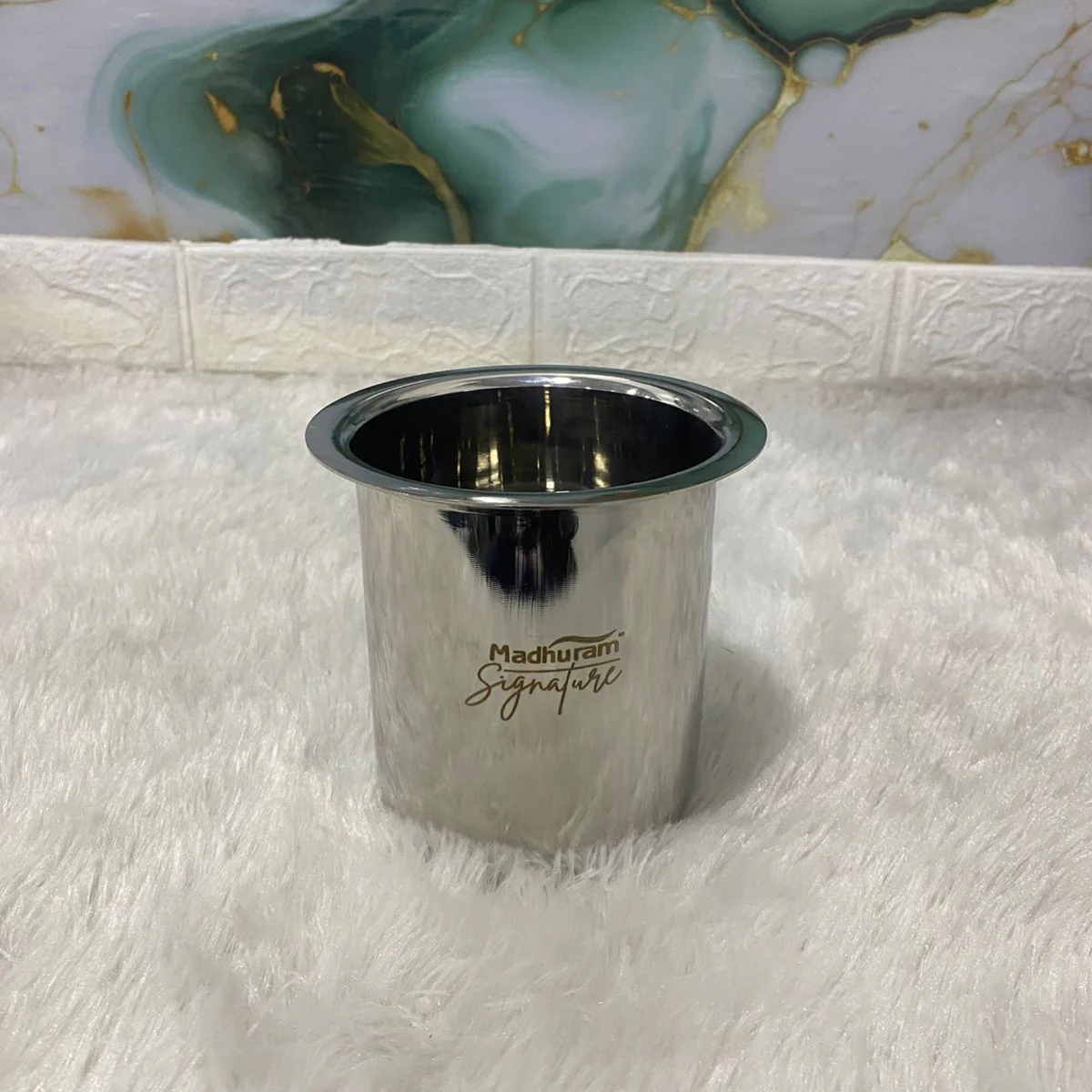 AM7584 Madhuram Signature 700ml Stainless Steel Multipurpose Deep Boiler Container (11x9x9 cm) - Image 2