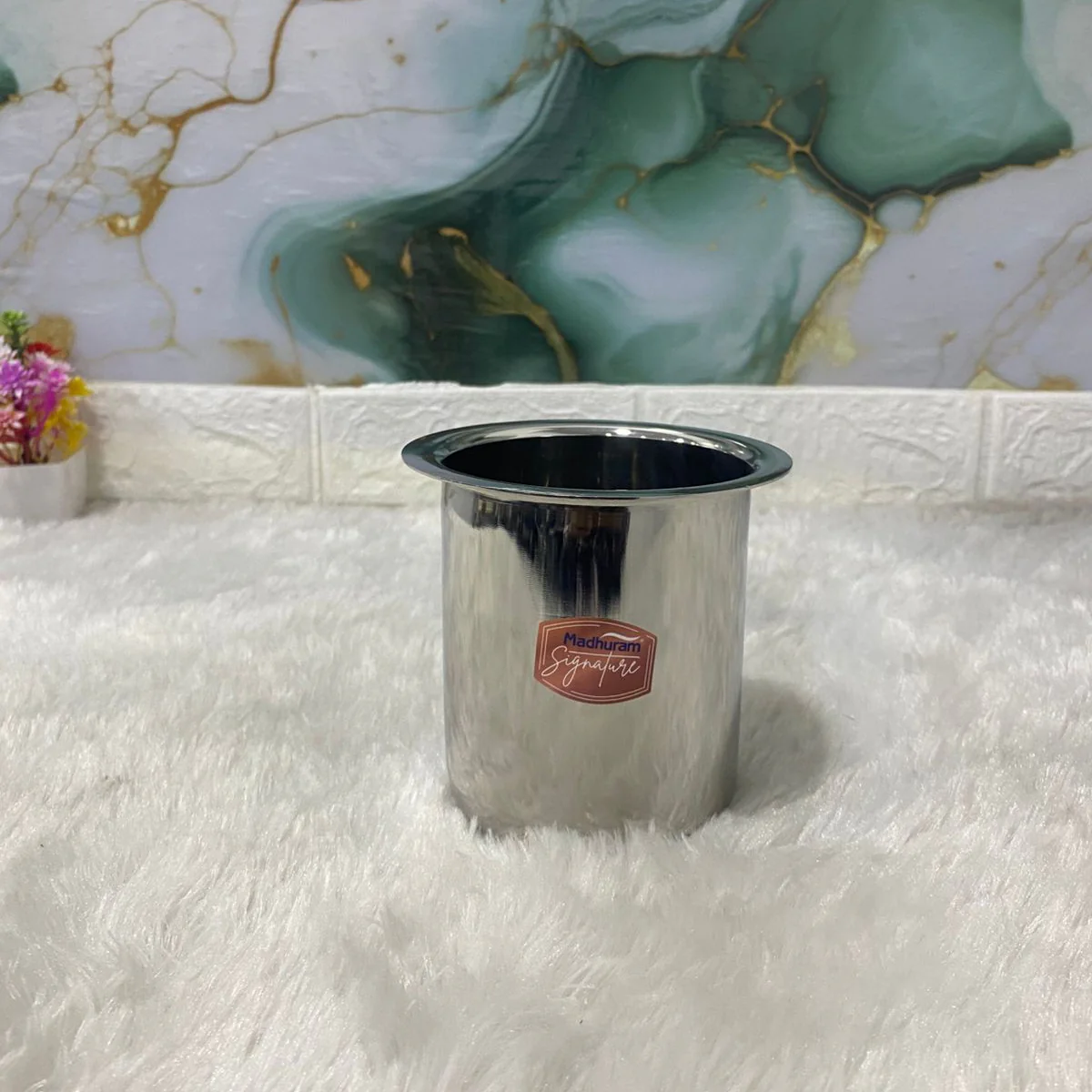 AM7584 Madhuram Signature 700ml Stainless Steel Multipurpose Deep Boiler Container (11x9x9 cm) - Image 3