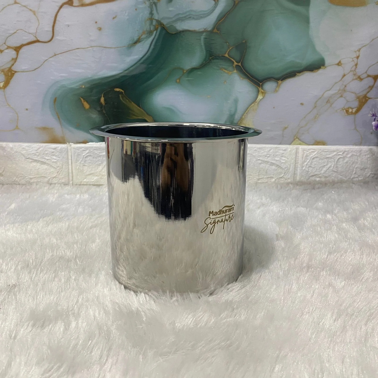 AM7588 Madhuram Signature 1990ml Stainless Steel Multipurpose Deep Boiler Container (15x13x13 cm) - Image 2