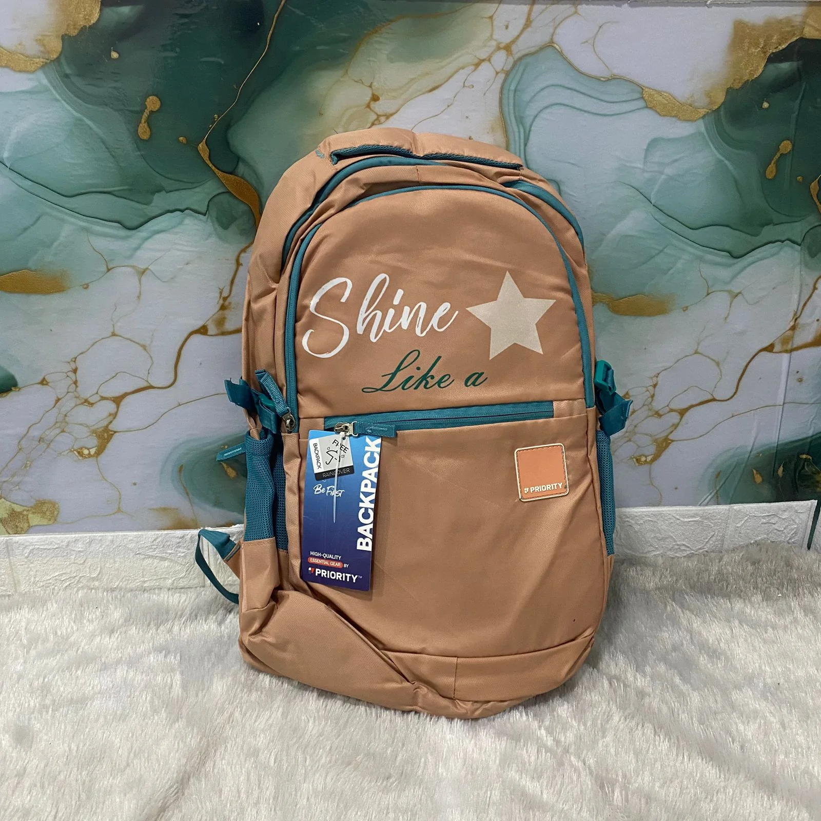 AM7603 Priority Sonata 003 Premium High Capacity College Laptop Travel Backpack with Rain Cover - Image 3