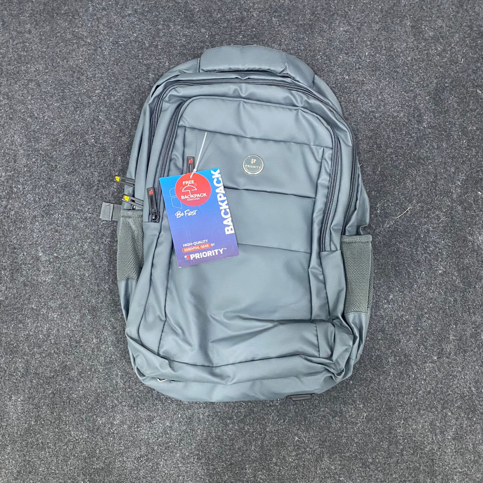 AM7604 Priority Zipster 001 Premium Laptop Office and College Backpack with Rain Cover - Image 8