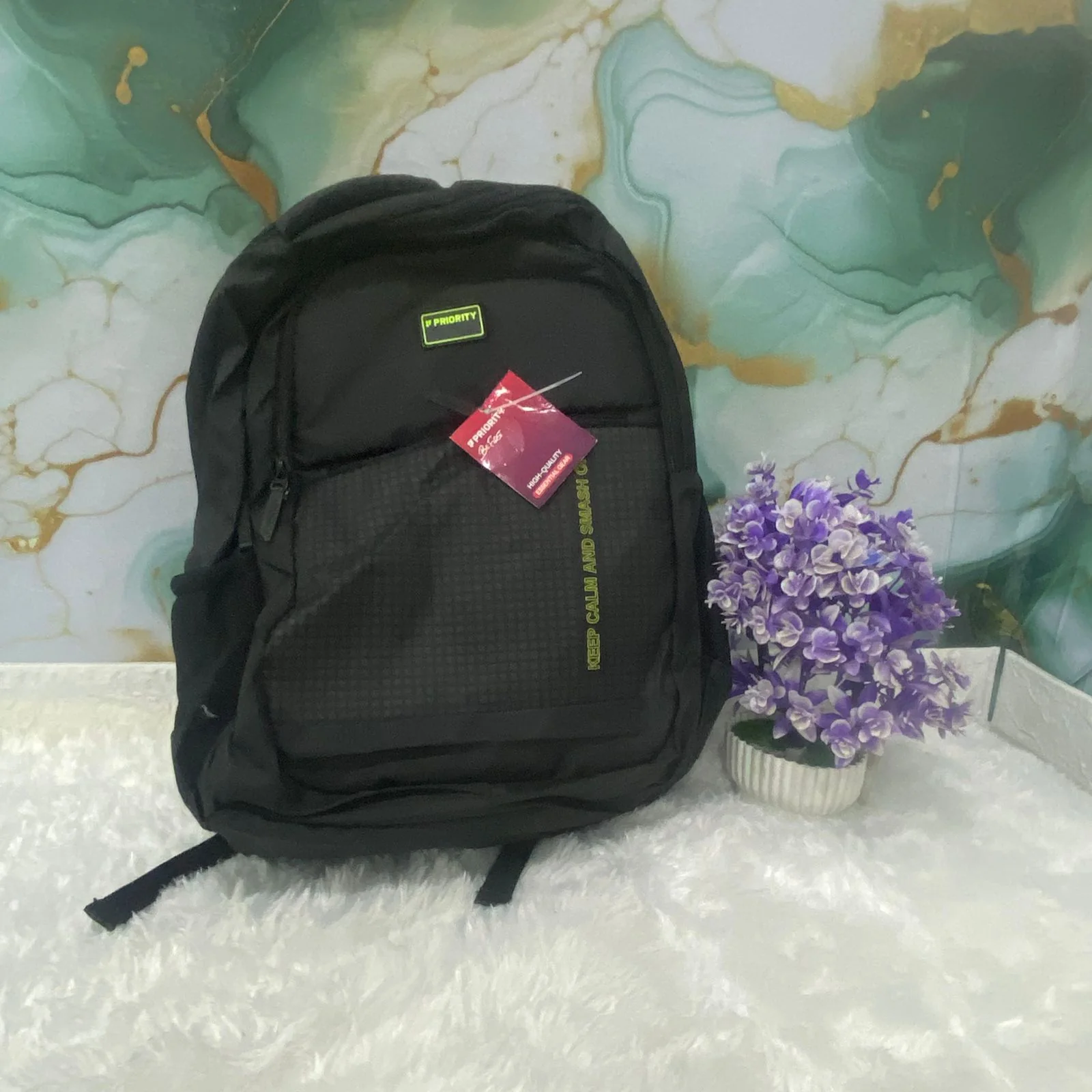 AM7613 Priority Glorious Premium Heavy Duty College Casual Backpack with Mesh Back Padding - Image 11