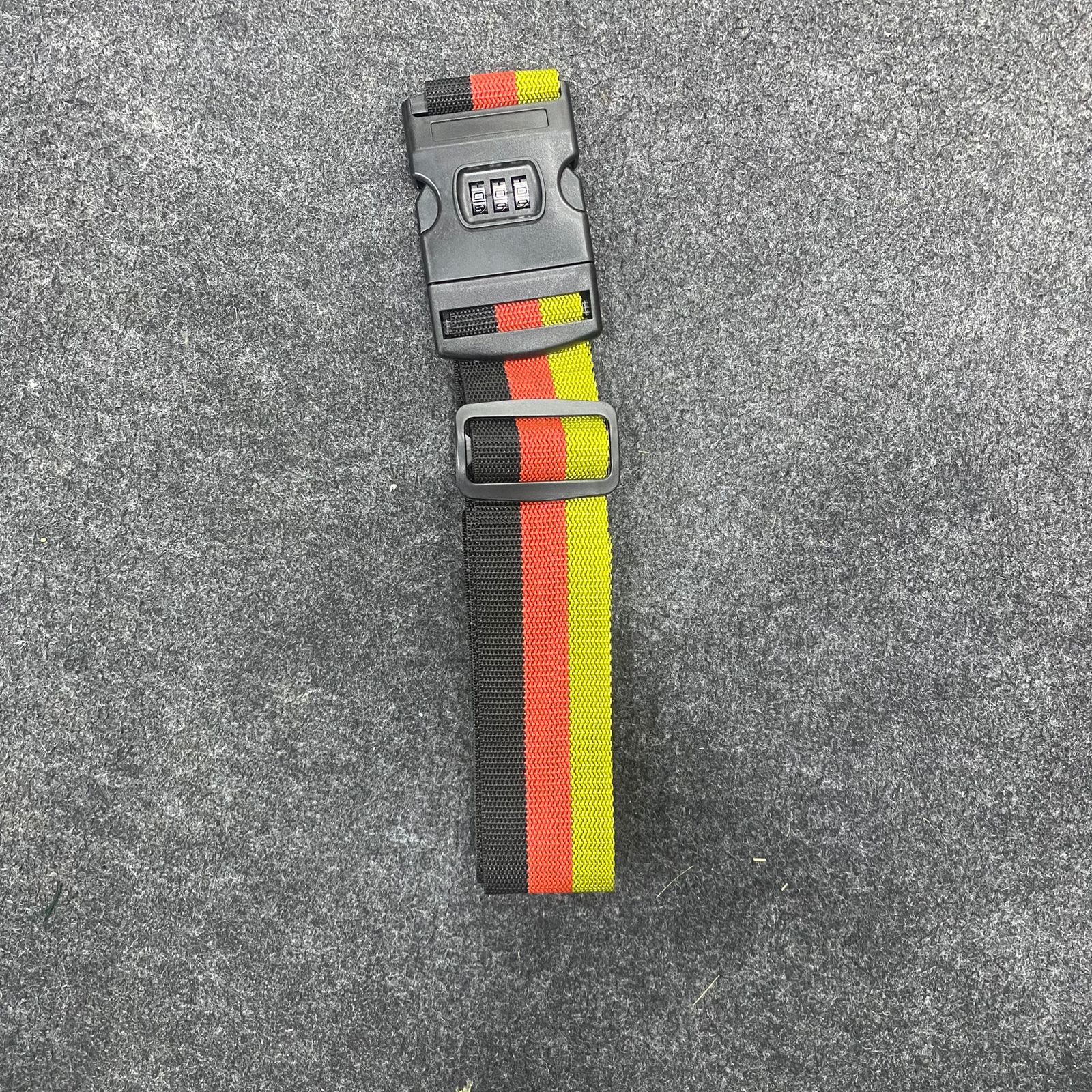 AM7615 CJSJ CH-18C Multicolored Adjustable Luggage Strap with 3 Digit Combination Lock Buckle - Image 7