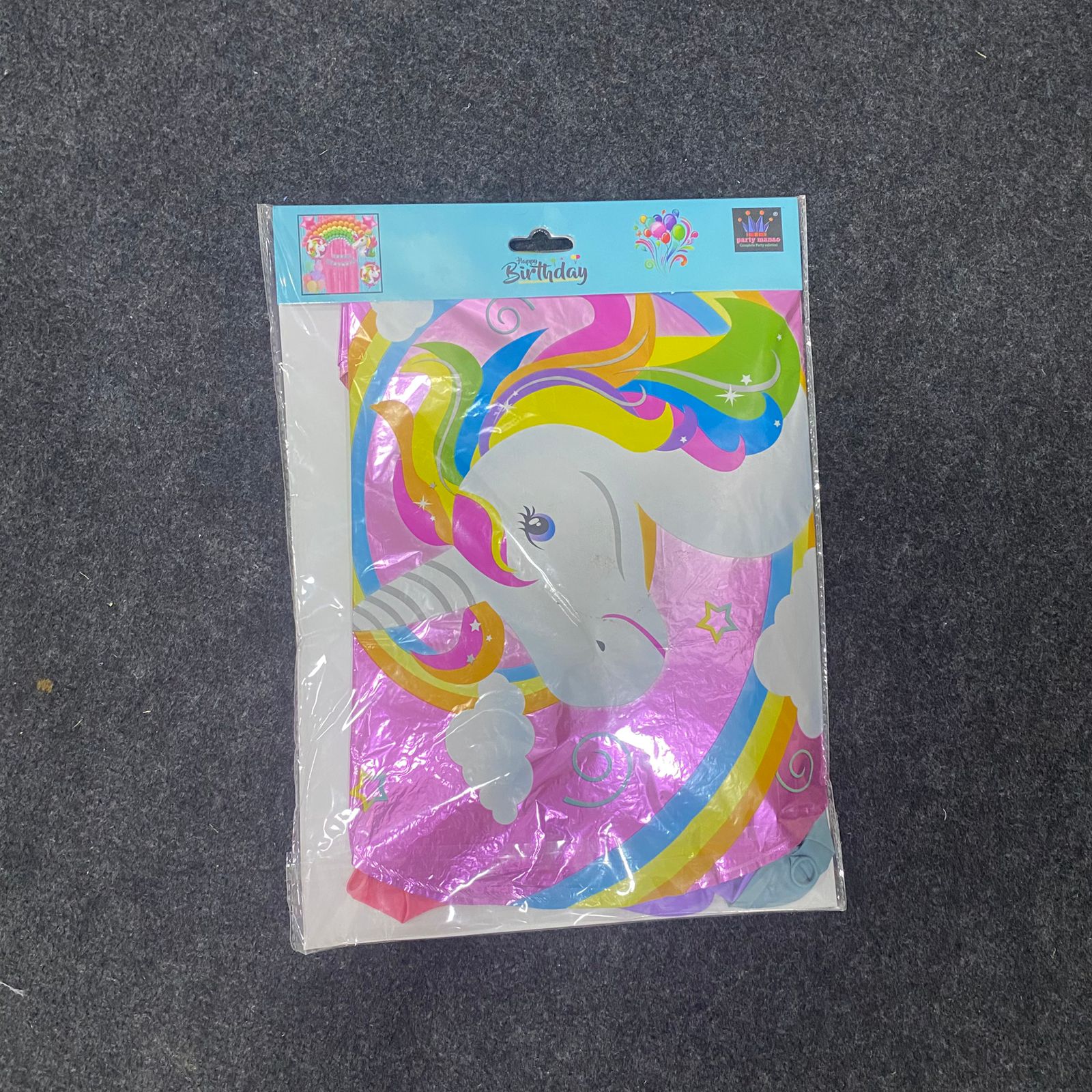 AM7680 Kids Birthday Theme Decoration Combo Kit with Foil Balloons Garland Arch for Party 1-Set - Image 7