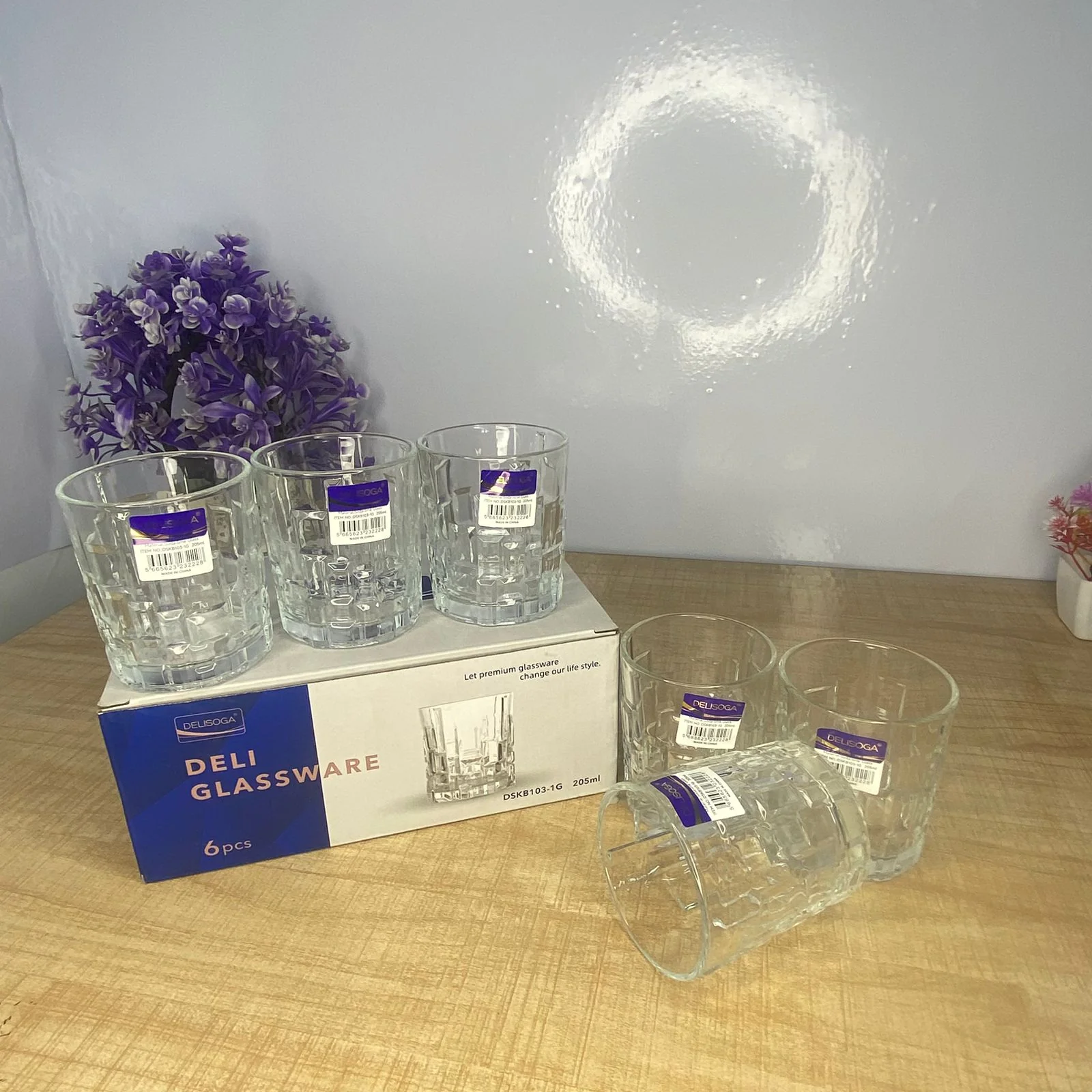AM7727 PREMIUM CRYSTAL GLASS ROUND TEA LIGHT CANDLE HOLDER FOR ELEGANT HOME TABLE DECOR - Image 7
