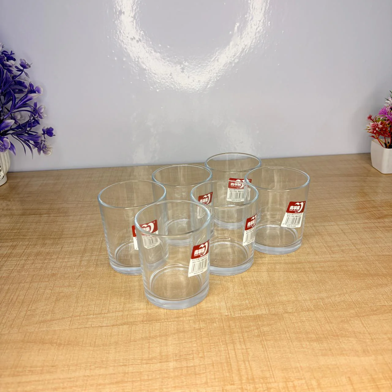 AM7730 ELEGANT CLEAR GLASS WALTZ ROTATING DRINKING CUP FOR SOPHISTICATED HOME TABLE DECORATION - Image 6