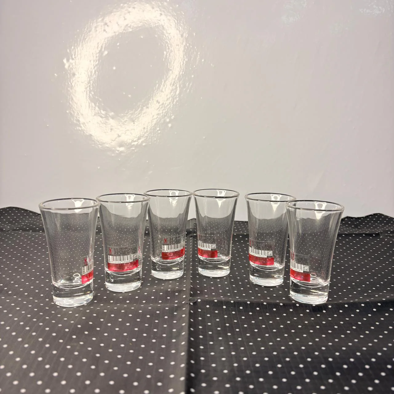 AM7747 Qianli Clear Glass Shot Glasses Set (6-Piece, Item Y311) - Image 6