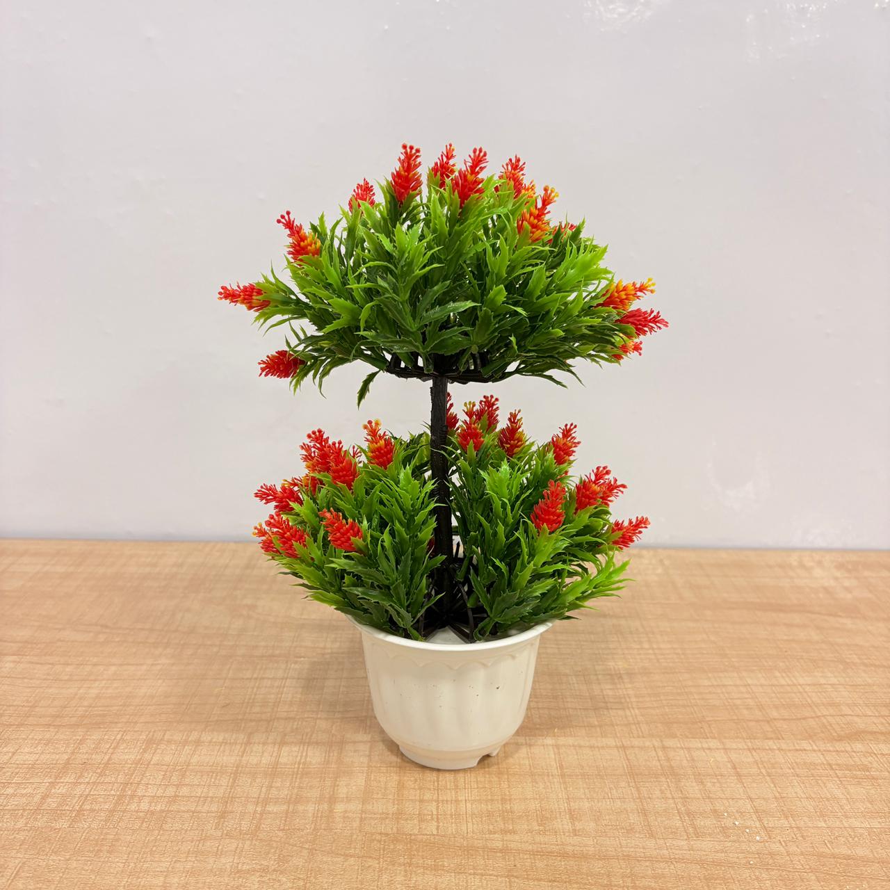 AM7768 Mini Artificial Bonsai Plants Set (Mix, Pack Of 1) - Image 3