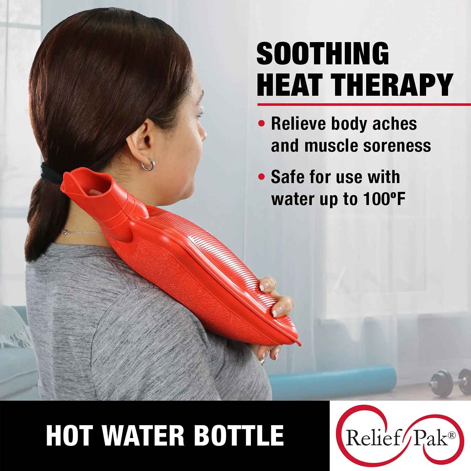 0395 (Small) Rubber Hot Water Heating Pad Bag for Pain Relief - Image 8
