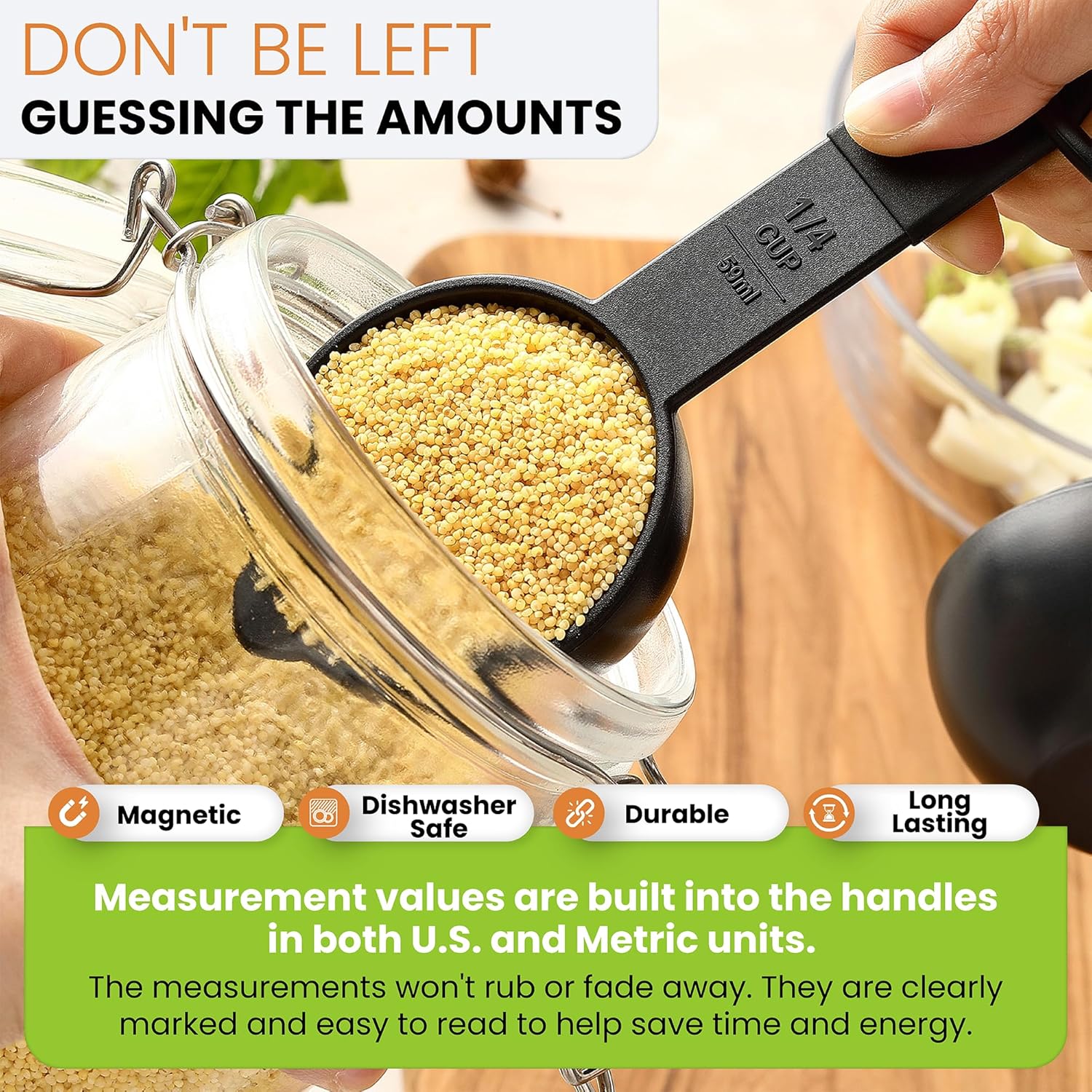 TM0279 Measuring Cups and Measuring Spoons Set - Image 3