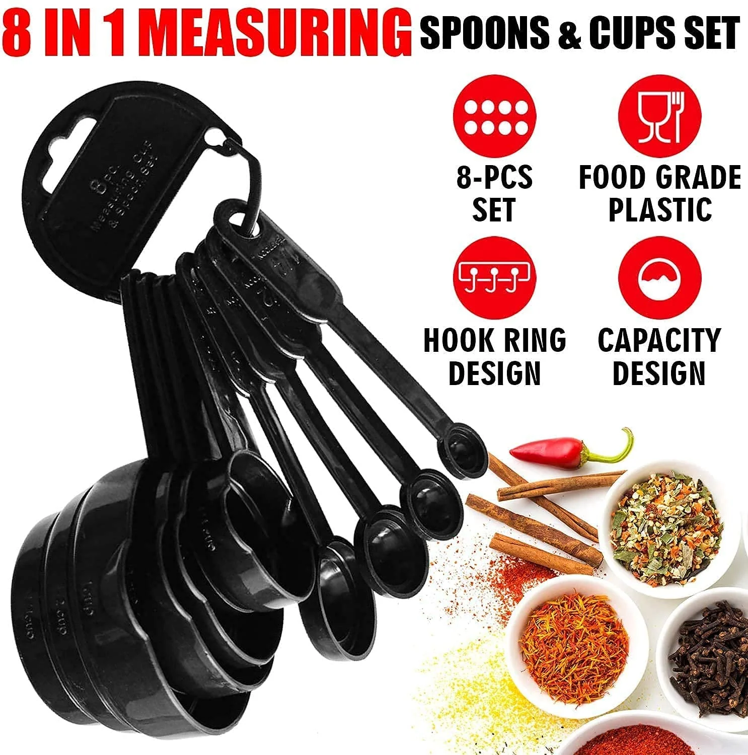 TM0279 Measuring Cups and Measuring Spoons Set - Image 7