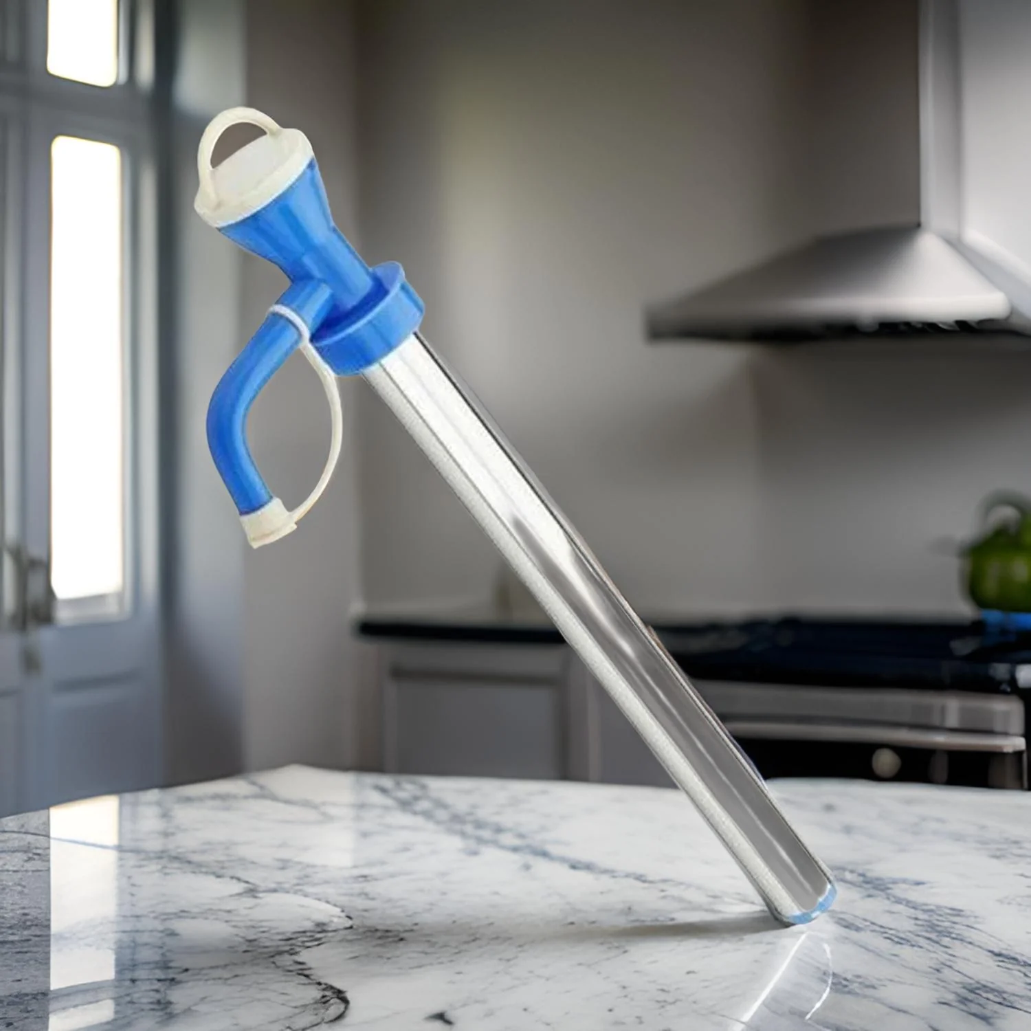 0110 Stainless Steel Kitchen Manual Hand Oil Pump - Image 2