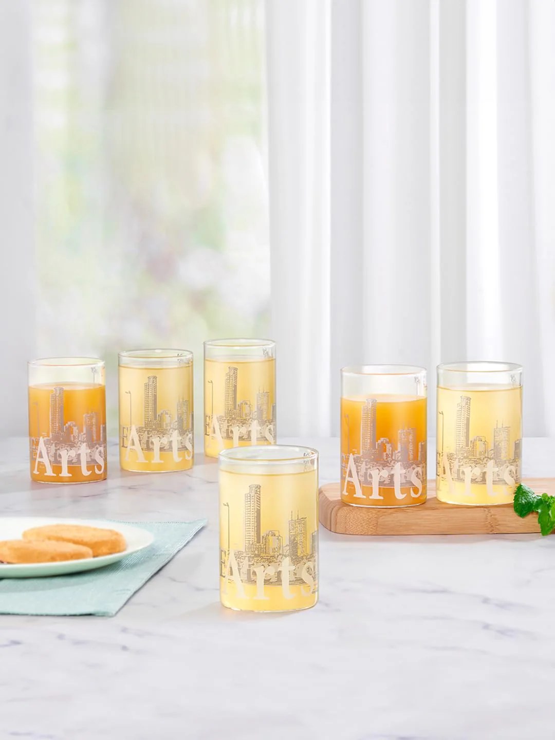 AM3675 Borosil Roma Series 295ml Drinking Glass 6Pcs Set (BVVROMAME295) - Image 4