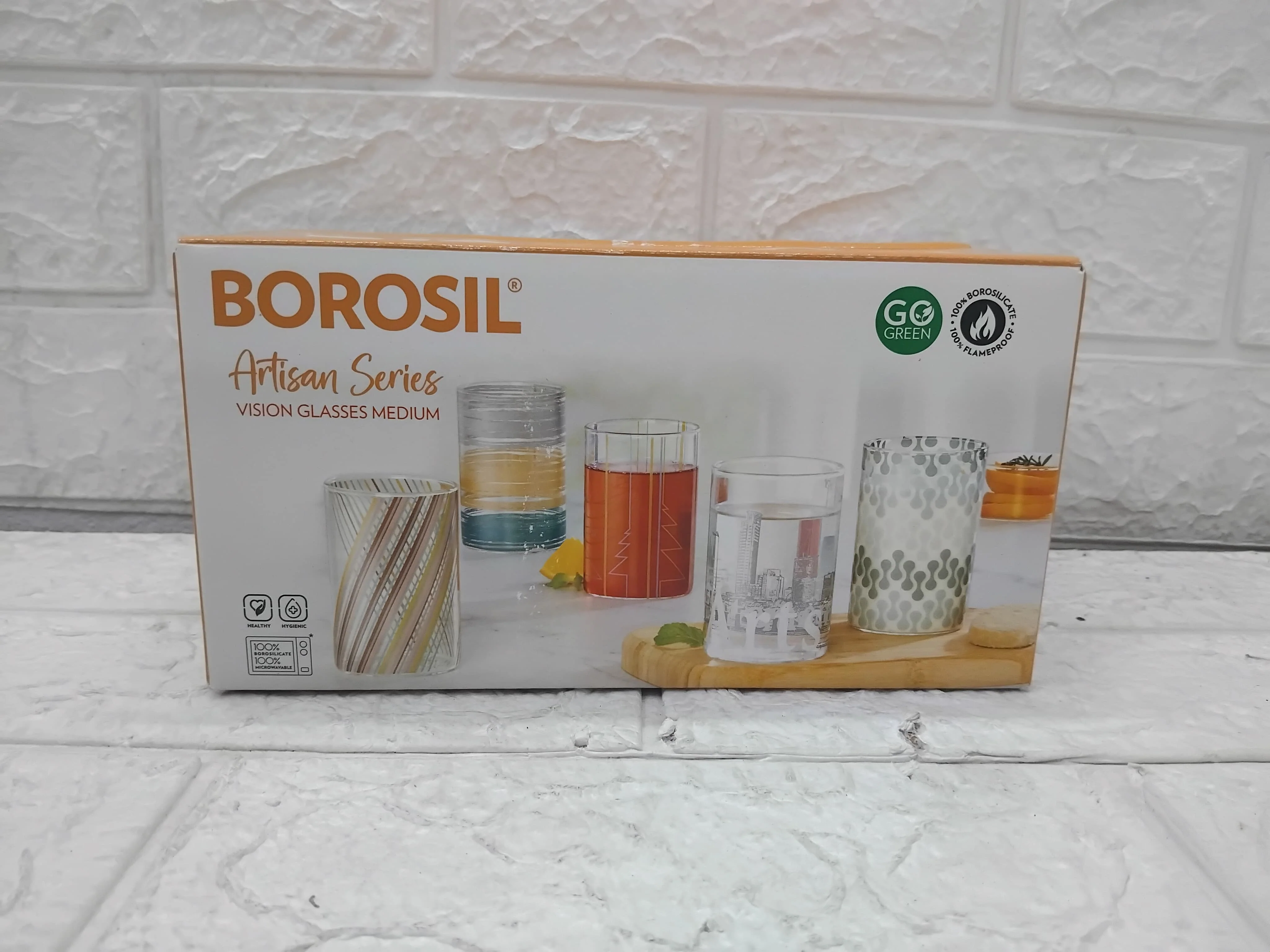 AM3676 Borosil Sintra Series 295ml Drinking Glass Medium 6Pcs Set (BVVSINTRAM295) - Image 8