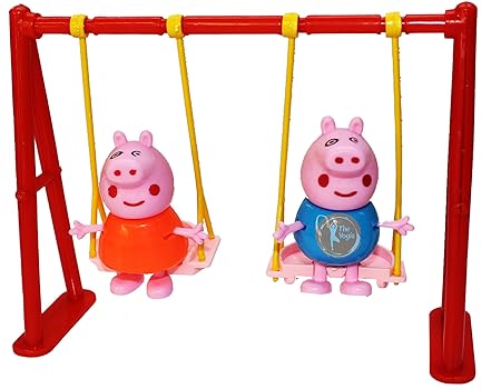 AM3166 Amusement Park With Peppa Pig Family 4 Pcs Figurines - Image 7