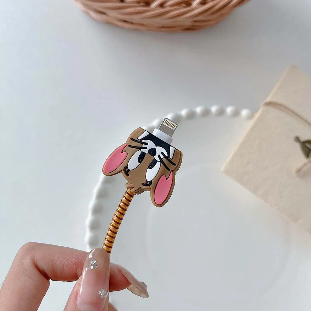 AM3862 Cartoon Character Silicone Charger Case Cover For Android (25W) - Image 3
